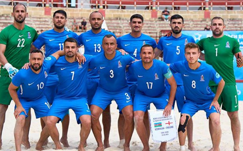 Çimərlik futbolu üzrə millimiz Avropa superfinalına vəsiqə qazanıb